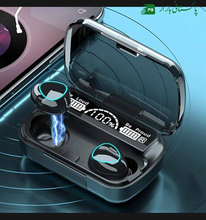 uds 3500 Mah Original, M10 Earbuds 3500 Mah Waterproof, Wireless Bluetooh EarBuds - With Super Sound & High Quality Toch Sensors True Stereo Headphonse With Built In Mic10m Transmission Bluetooth Wireless Earbuds and charging case sport Headset