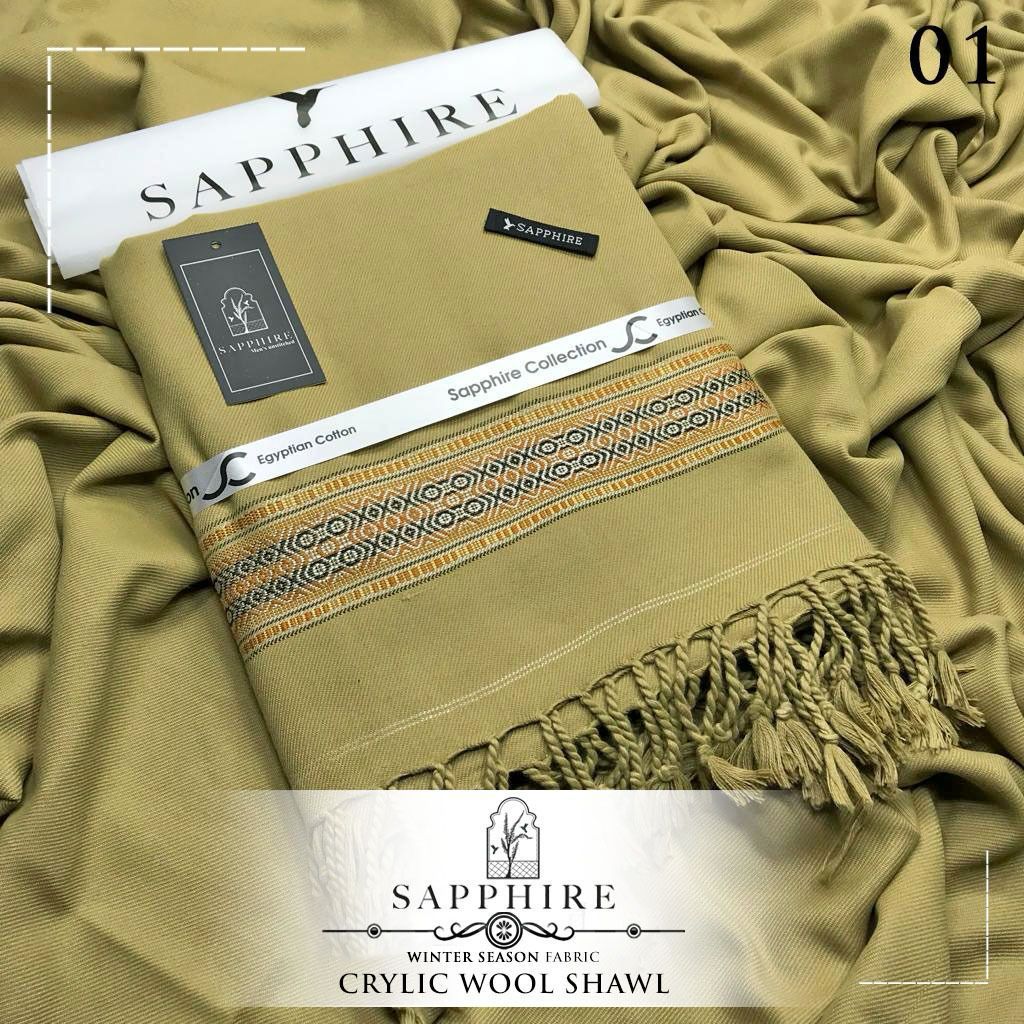 winter wool men's sapphire shawl collection