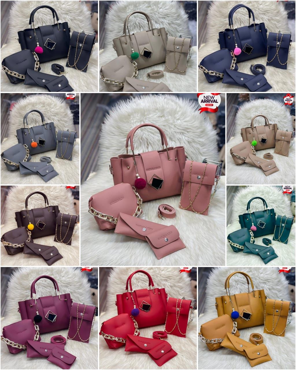 5pc bag set 4 ladies