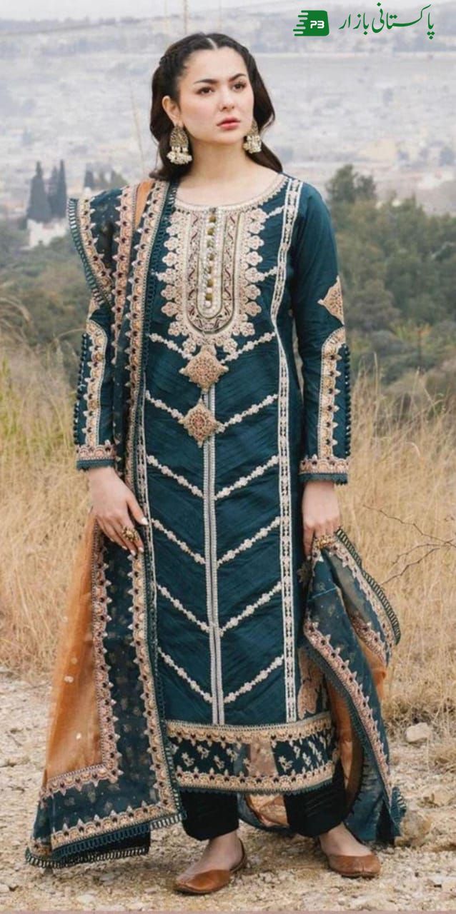 Embroidery festive collection suits