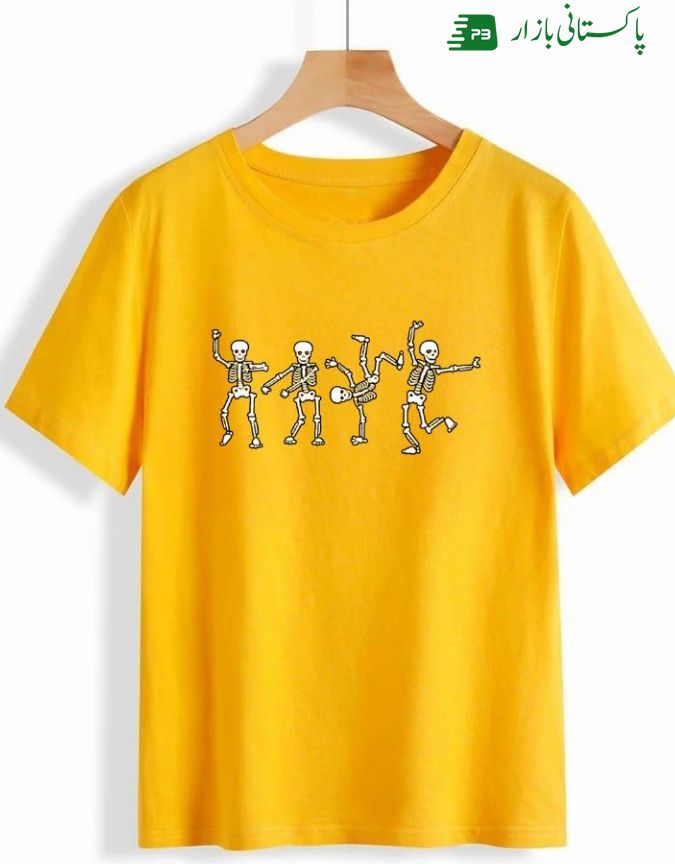 1 PC unisex stitched cotton printed T shirt