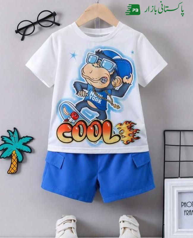 2 Pcs Stitched Cotton Tee Shir