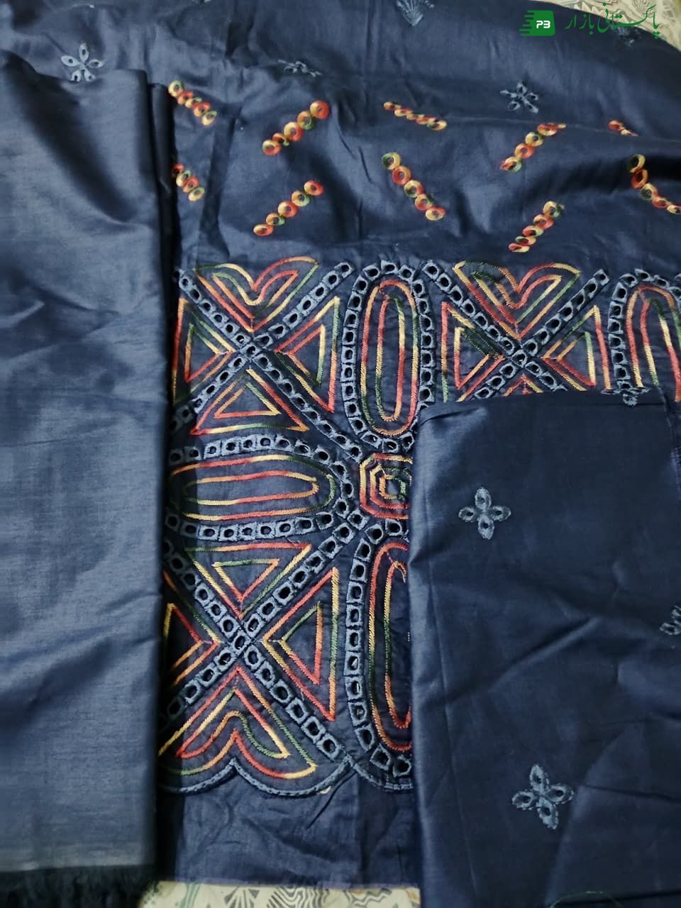 2pc Embroidered Lawn